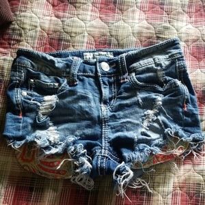 Jean shorts